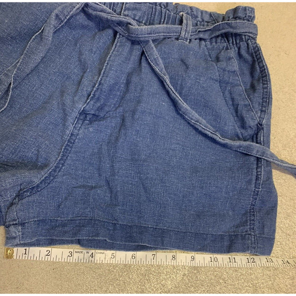 Universal Thread Shorts Womens Medium M Linen Rayon Boho Denim Jeans Shorts - Picture 9 of 9